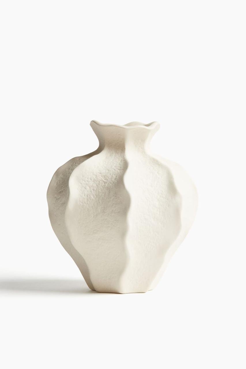 Modern Organic Sculptural Stoneware Vase