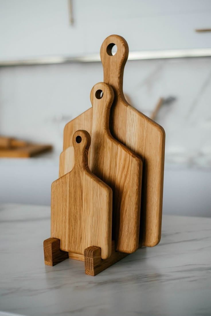 Heritage Solid Wood Cutting Board Set (Set of 3)