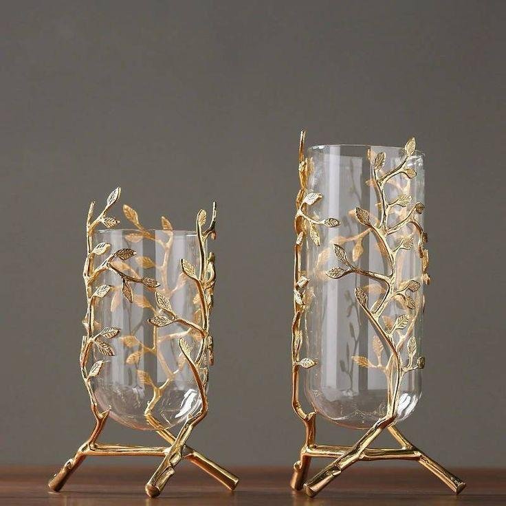 Modern Glass Candle Stand